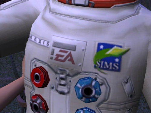 Space suit detail