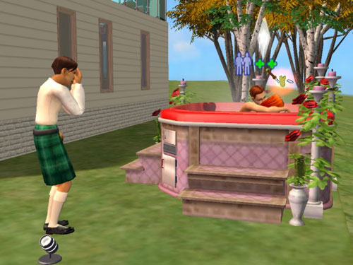 Brandon Lillard catches Sally in the hot tub with Mitch Brandon Lillard catches Sally in the hot tub with Mitch