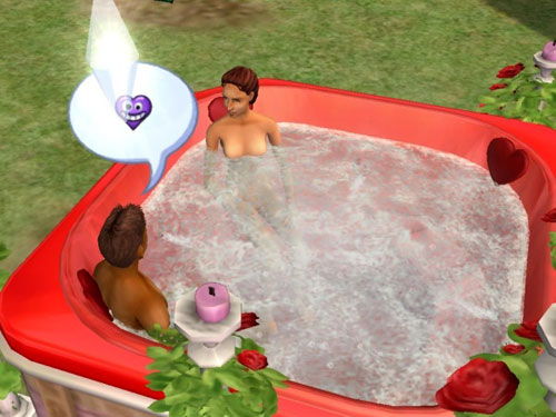 Damion and a nude Lyndsay discuss woohoo in the tub Damion and a nude Lyndsay discuss woohoo in the tub