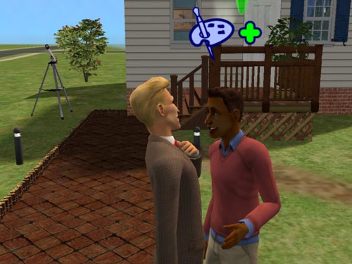 Dorian flirting with Professor Vince Dorian flirting with Professor Vince
