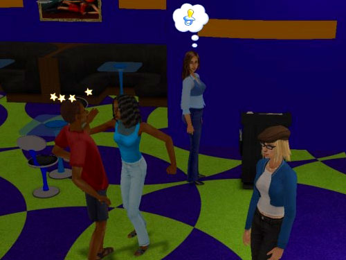 All sortsa complexity in a dim nightclub All sortsa complexity in a dim nightclub