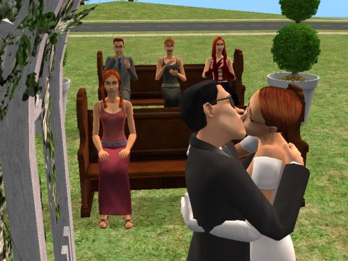 The groom may kiss the bride