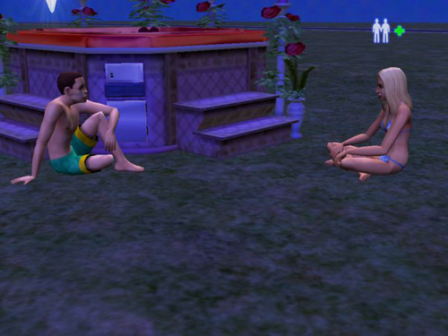 Hermes hangs out with Camryn Hermes hangs out with Camryn