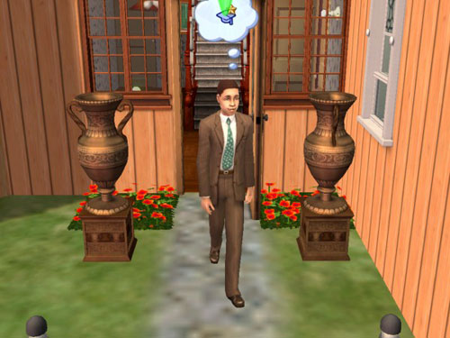 Hermes off to work Hermes off to work