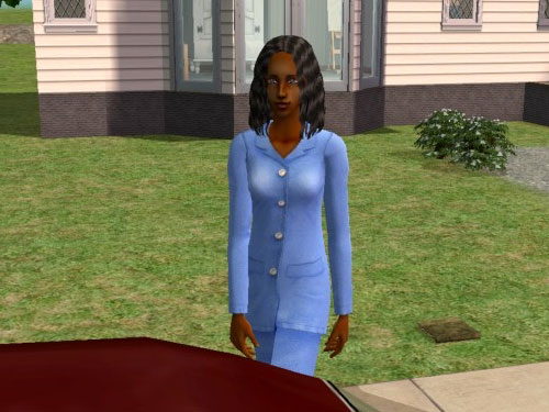 Ivy is off to work Ivy is off to work