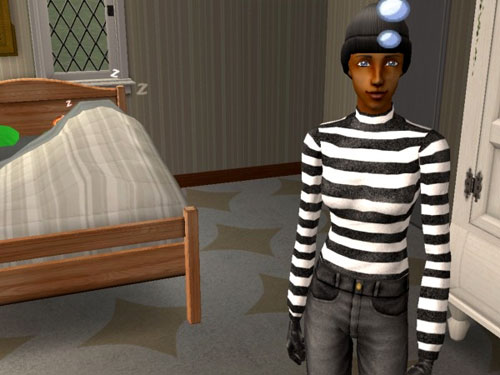 Ivy in Criminal garb Ivy in Criminal garb
