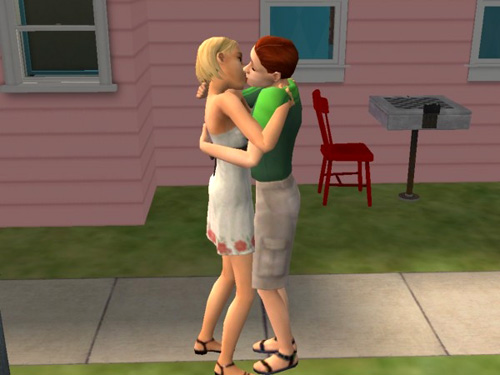 Justin and Olivia kiss (sort of) Justin and Olivia kiss (sort of)