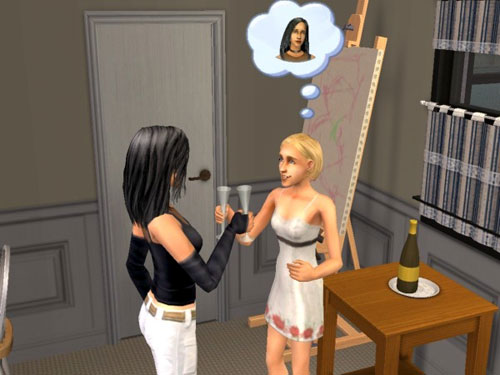 Olivia toasts Kaylynn Olivia toasts Kaylynn