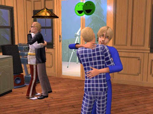 A close-knit family A close-knit family