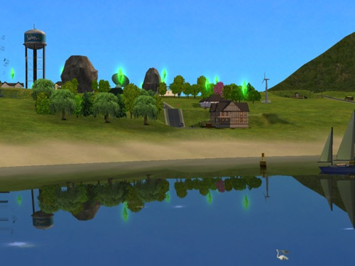 Neighborhood One, seen from the Loch Neighborhood One, seen from the Loch