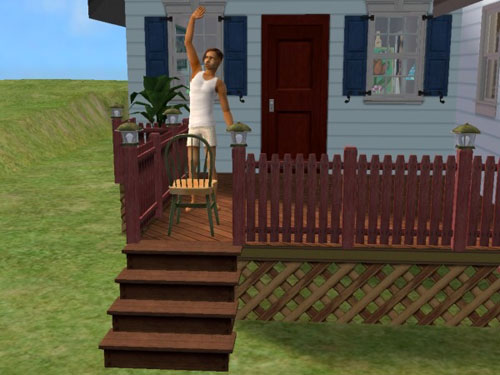Professor Mazza is trapped by an enormous immovable chair! Professor Mazza is trapped by an enormous immovable chair!