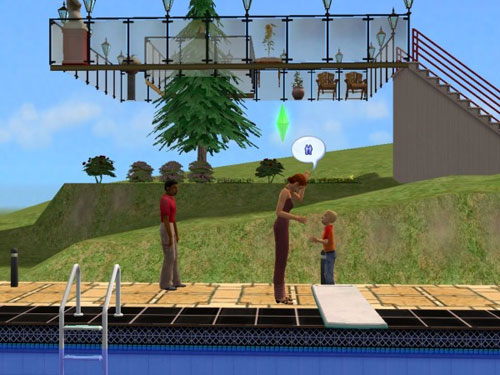 The amazing floating platform at The Pool The amazing floating platform at The Pool