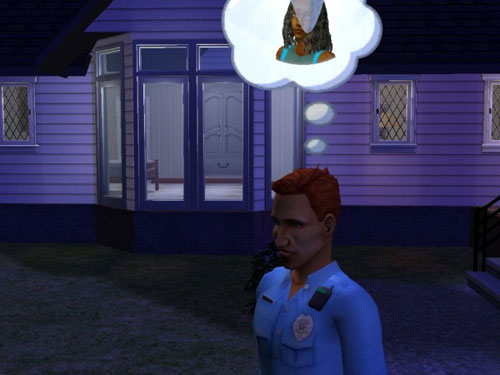 Remington thinking of Ivy in the twilight Remington thinking of Ivy in the twilight