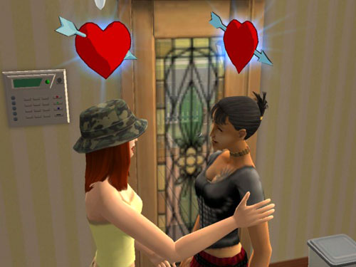 Sally and Jennifer in love Sally and Jennifer in love