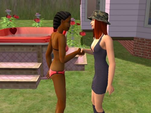 Sally meets Professor Arcadia Bradshaw Sally meets Professor Arcadia Bradshaw
