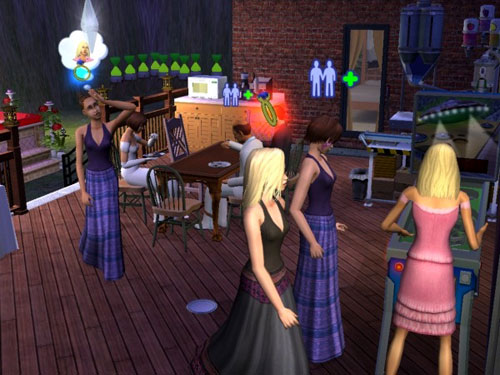 Sandy and Brandi head for the wedding arch Okay everyone back to the Sandy and Brandi head for the wedding arch Okay everyone back to the