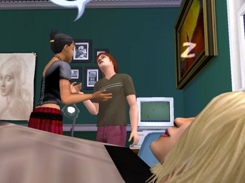 a Sims 2 snapshot