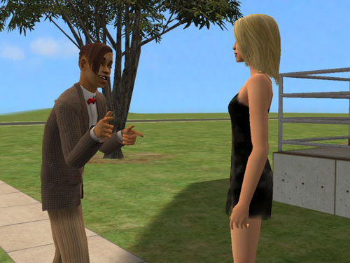 The professor meets Suzette The professor meets Suzette