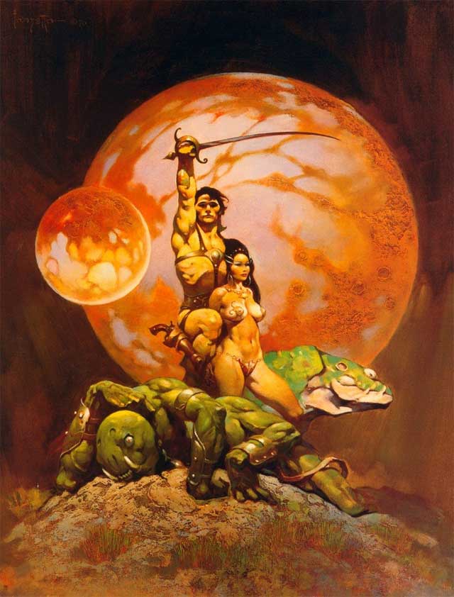 Frazetta's Mars